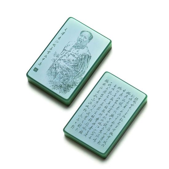 彭浩老师把人物像运用到玉雕创作